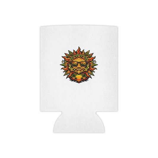 Coozies — Sun Face Tropical Can Cooler