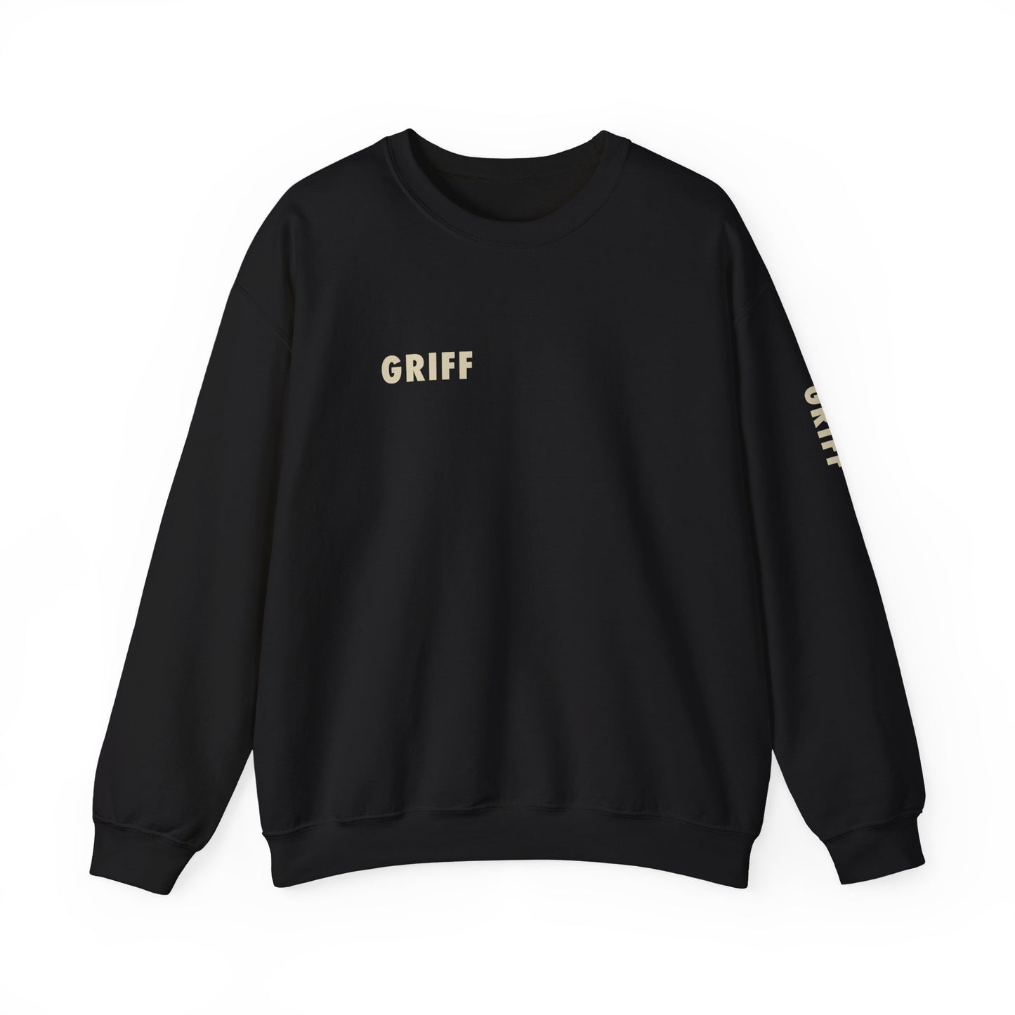 Minimalist GRIFF Unisex Crewneck Sweatshirt - Comfy Layering Piece, Gift Idea, Cozy Fashion, Everyday Wear, Casual Style