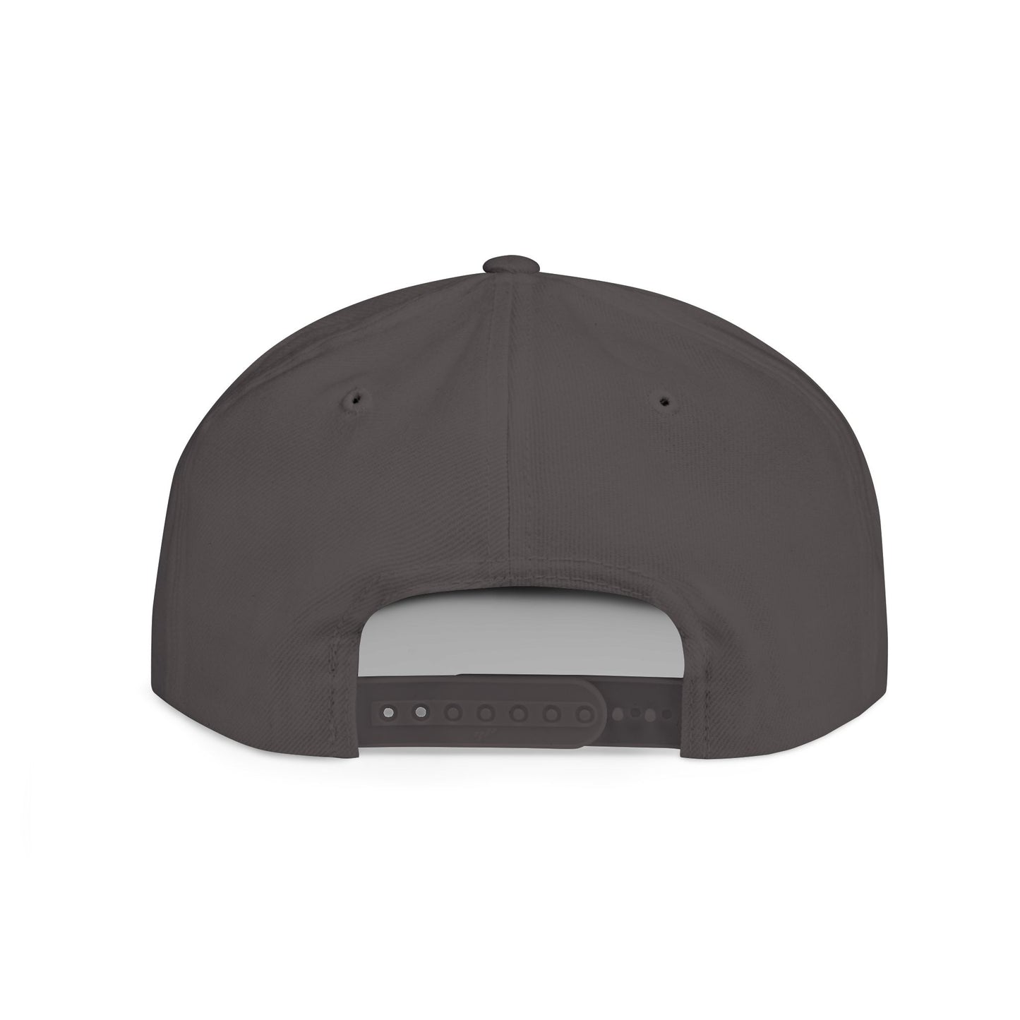 Flat Bill Snapback black logo, 8 Colors